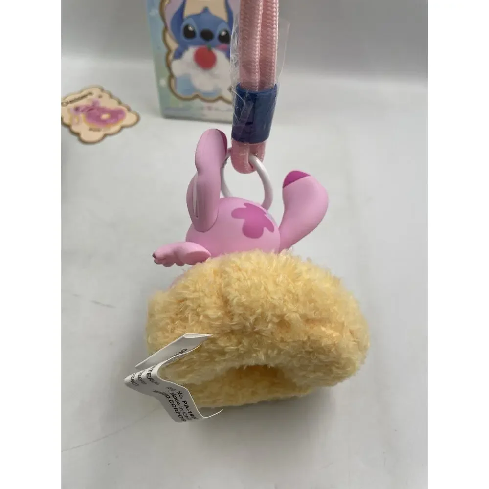 Miniso x Disney Food Stitch Dessert Vinyl Plush Pendant - Donut